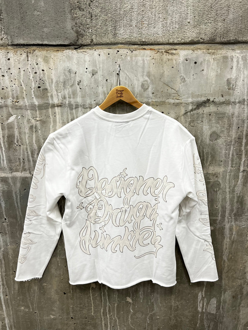 “Life Of Purity” LS Cropped Sweatshirt